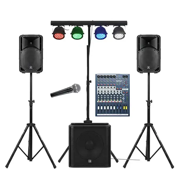 Licht geluid set 100 personen-2